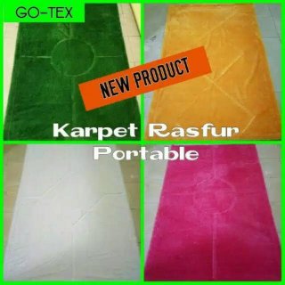 Karpet Bulu Rasfur Portable