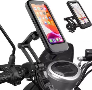 Holder HP Motor Waterproof 360 Phone Holder Sepeda IPX6 Rainproof