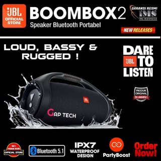 JBL Boombox 2 / Boombox2 Portable Bluetooth Speaker with Massive Sound Original