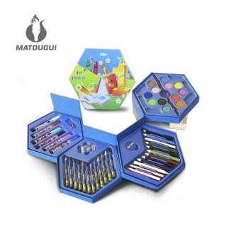 Matougui Crayon Set Susun 4 Pensil Warna 