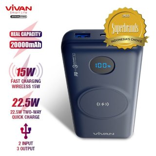 Powerbank Vivan VPB-W20 QC3.0