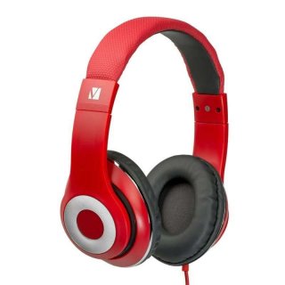 Verbatim Stereo Headset Classic with Mic Red
