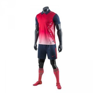 Stelan Jersey Sepakbola Futsal Nike Kerah Grade ORI Import Celana Biru Merah Muda