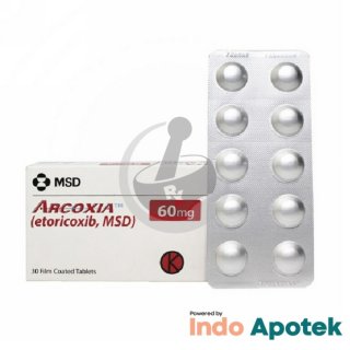 ARCOXIA 60 MG 1 BLISTER ISI 10 TABLET