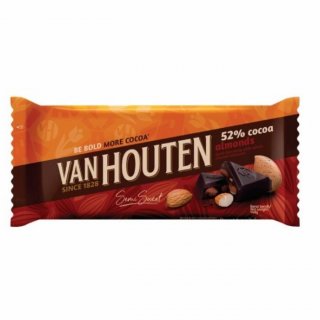 Van Houten Dark 52% Cocoa Almond