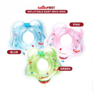 3. BABIESFIRST Inflatable Baby Neck Ring, Bikin Bayi Lebih Aman Berenang