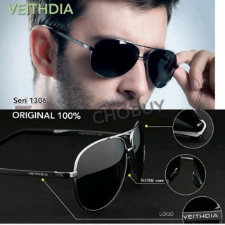 20. Kacamata Polarized Veithdia, Anti Silau dan Trendi
