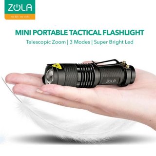 Zola Tactical Flashlight Senter LED