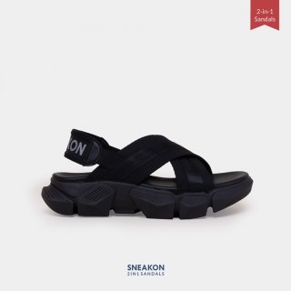 Sneakon 2in1 Ritz Sandals Black