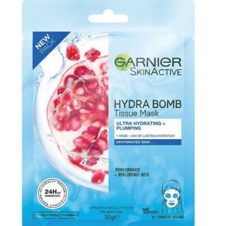 10. Garnier Serum Mask Hydra Bomb Pomegranate, Cocok untuk Kulit Kering