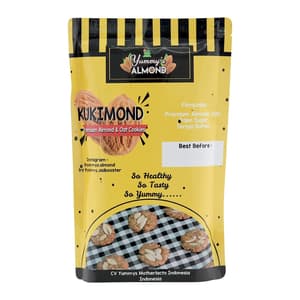 Yummy's Kukimond Premium Almond and Oat Cookies 