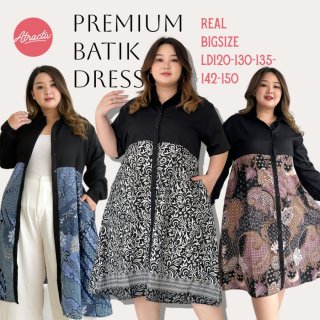 Atractiv Dress Batik Jumbo