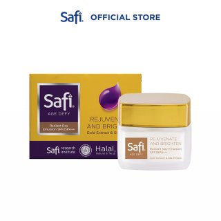 26. Safi Age Defy Anti Aging Radiant Day Emulsion Cream SPF25 dengan Kandungan Gold Extract