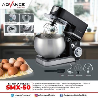 26. Standing Mixer / Mixer duduk / mixer com Advance SMX-50 dengan Penoprasian yang Mudah