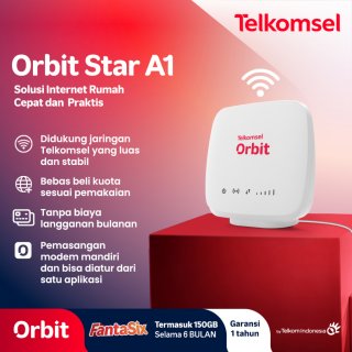Telkomsel Orbit Star A1 Modem 4G WiFi High Speed