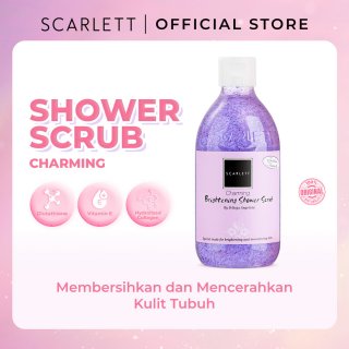 Scarlett Whitening Shower Scrub Charming