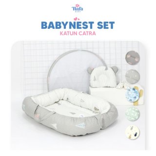 NAFA BABY - Baby Nest Boat Set