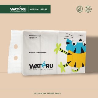Wateru Premium Bamboo Facial Tissue