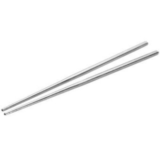 Generic Korean Stainless Steel Chopsticks / Sumpit Makan Ala Korea