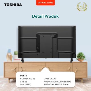 Toshiba LED TV - FHD Smart TV 43" - 43E31KP [ NON JABODETABEK]