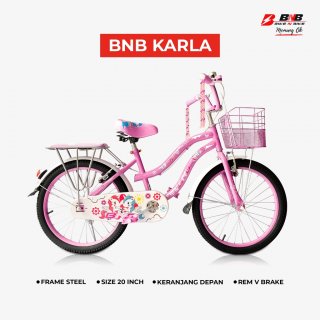 4. City Bike Karla 20 Inch, Sepeda Manis Untuk Anak Perempuan 