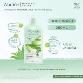 Wardah Nature Daily Aloe Hydramild Body Wash
