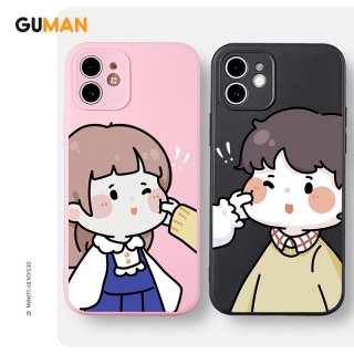 18. Case HP - Guman Premium Silicone Soft Case Couple