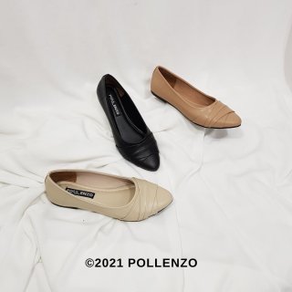 17. Pollenzo Yeye Flat Shoes Wanita RY-723 yang Nyaman Dipakai Seharian