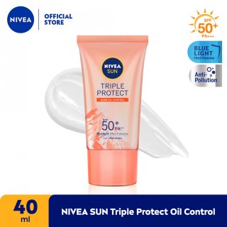 Nivea Sun Face Serum Triple Protect Acne Oil Control SPF50+ 