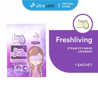 20. FreshLiving Masker Mata Eye Mask Lavender