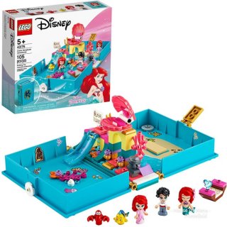 23. LEGO Disney Ariel's Storybook Adventures 43176, Mudah Untuk Dibawa-bawa