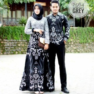 Batik Soga Sania Ruffle Batik Couple 2564