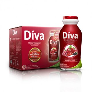 28. Diva Liquid Mix Berries, Menjaga Kesehatan Kulit Wajah dari dalam