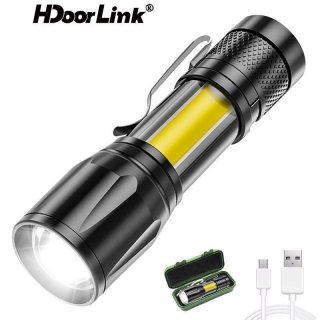 Hdoolink Torch Torch High Power Rechargeable Senter LED