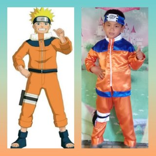 Kostum Cosplay Naruto