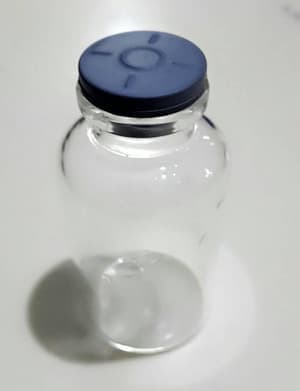 Botol Vial Kaca Tutup Karet 18 ml