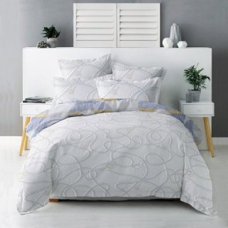 Scandio By King Rabbit Scandio Motif Lafayette Bamboo Velvet Bed Cover