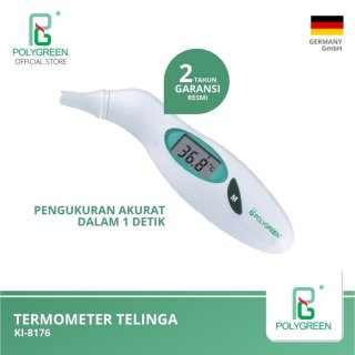 Polygreen Infrared Ear and Forehead Thermometer KI-8176
