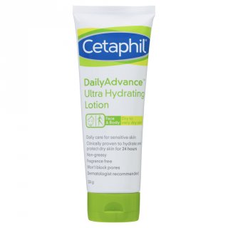 22. Cetaphil Daily Advance Ultra Hydrating Lotion, Cocok untuk Kulit Sensitif