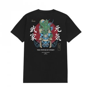 11. Russ Tshirt Kaos Pria Samurai Spirit Black, Cocok untuk Kesan Kasual