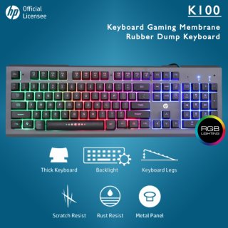  Gaming Keyboard HP K100 - RGB