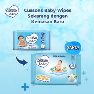 Cussons Baby Wipes Mild & Gentle