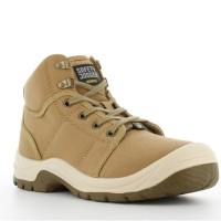 16. Sepatu Safety Jogger Desert Brown, Sepatu Safety Bernuansa Lembut