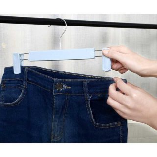 FLIP FLIP Gantungan Baju Jepit / Hanger / Gantungan Baju Model Jepit Plastik - Besi / Hanger Jepit Bahan Besi