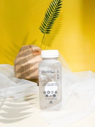 Green Coconut Kelapa Ijo Cold Pressed Juice Premium Organic Le Juis