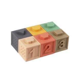 6 Pcs Soft Building Blocks