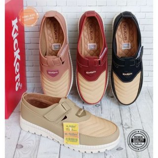 Sepatu Sneakers Wanita / Slip on Kickers