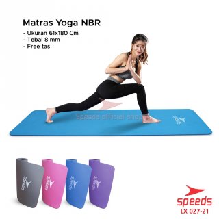 20. SPEEDS Matras Yoga Mat, Mendukung Meditasi untuk Merawat Diri