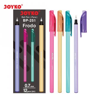 9. Ball Pen Pulpen Pena Joyko BP-251 Frodo 0.7 mm, Murah Namun Tidak Murahan