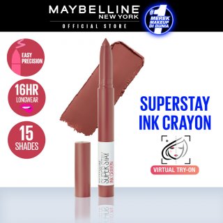 Maybelline Superstay Ink Crayon Matte Lipstick Make Up